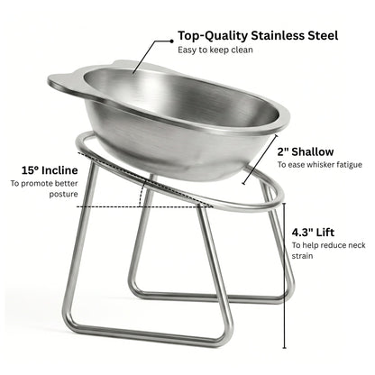 Baxter & Tail™ Orthopedic Feeding Bowl